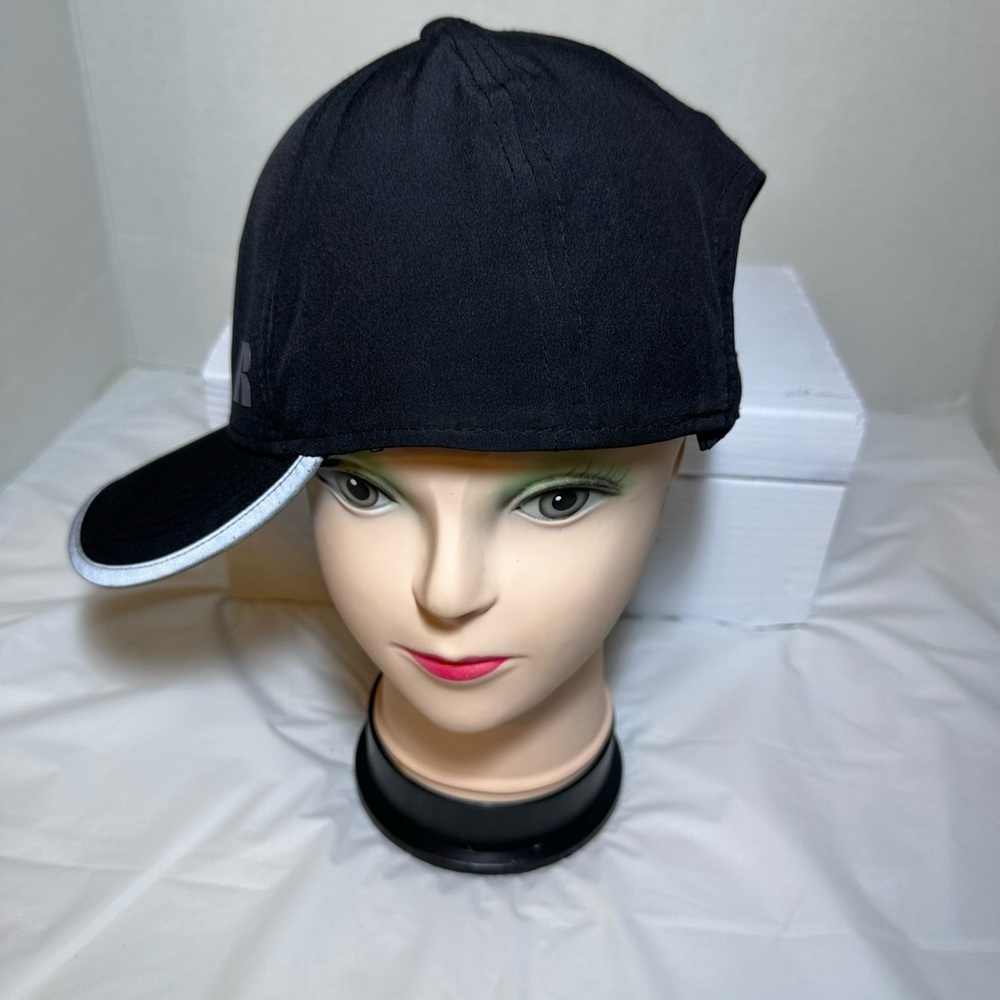 Russell Unisex Black Cap with Reflective Trim - Picture 2 of 7